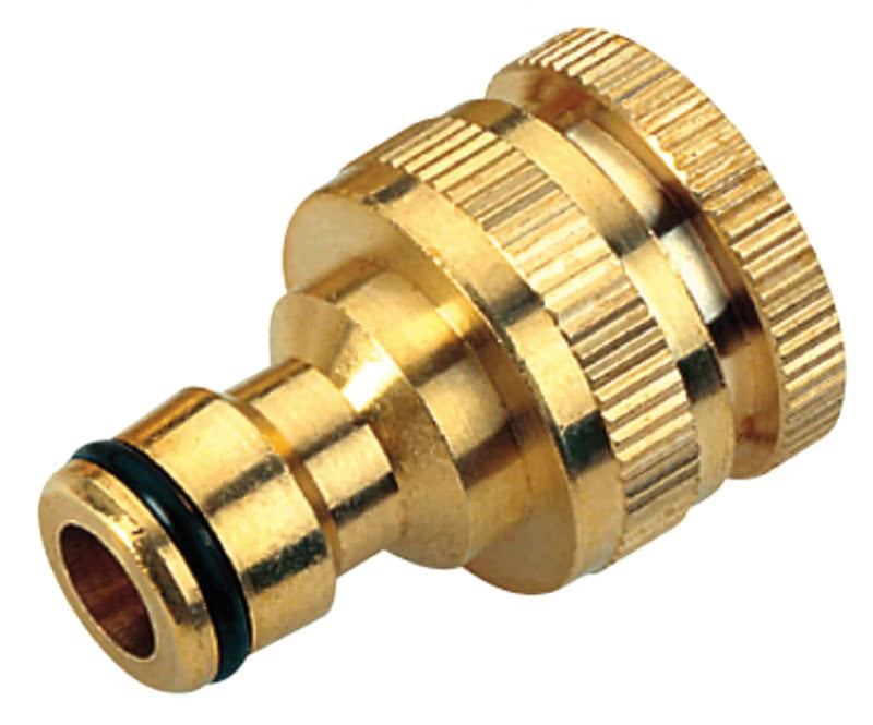 Slangetilkobling Messing 1/2" og 3/4" 08024C