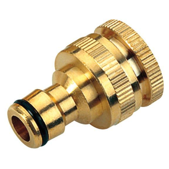 Slangetilkobling Messing 1/2" og 3/4" 08024C