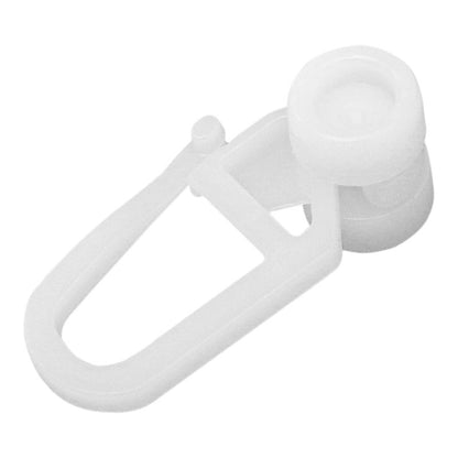 Gardinslider med Klemme Patras Hvid 50 stk.
