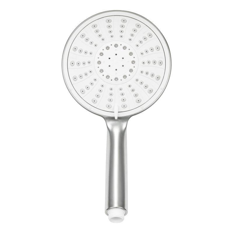 GoodHome Imelda 5‑funktioners bruserhoved i krom