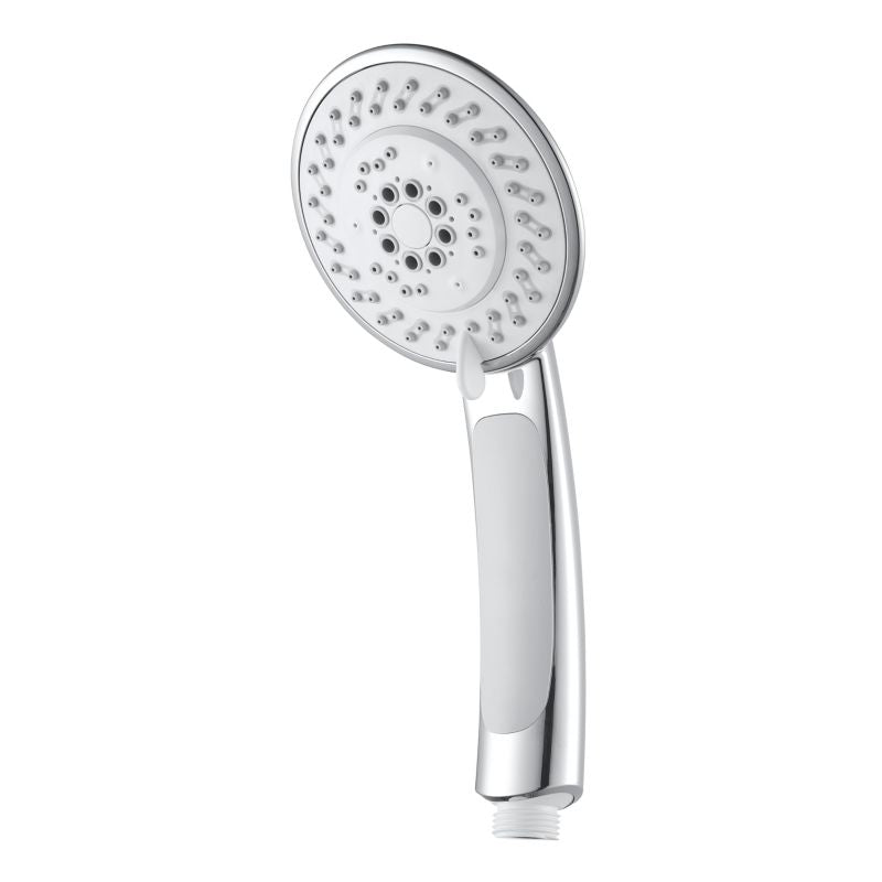 GoodHome Towada 5-funktions bruserhoved i krom