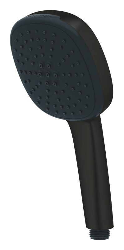 Brusehoved 2-Funktion Sort 20 cm 4067393016571