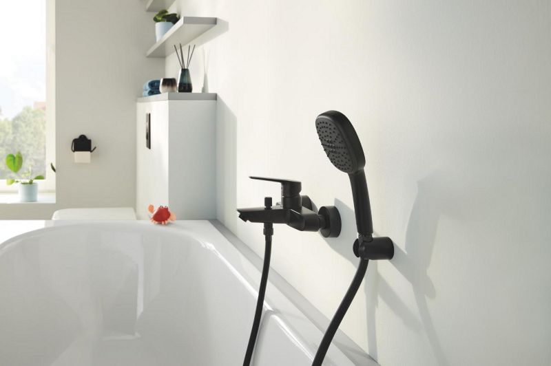 Grohe Vitalio Comfort 110 2-funktions sort bruserhoved