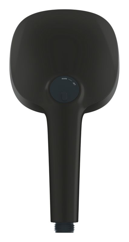 Brusehoved 2-Funktion Sort 20 cm 4067393016571