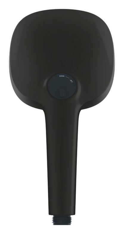 Brusehoved 2-Funktion Sort 20 cm 4067393016571