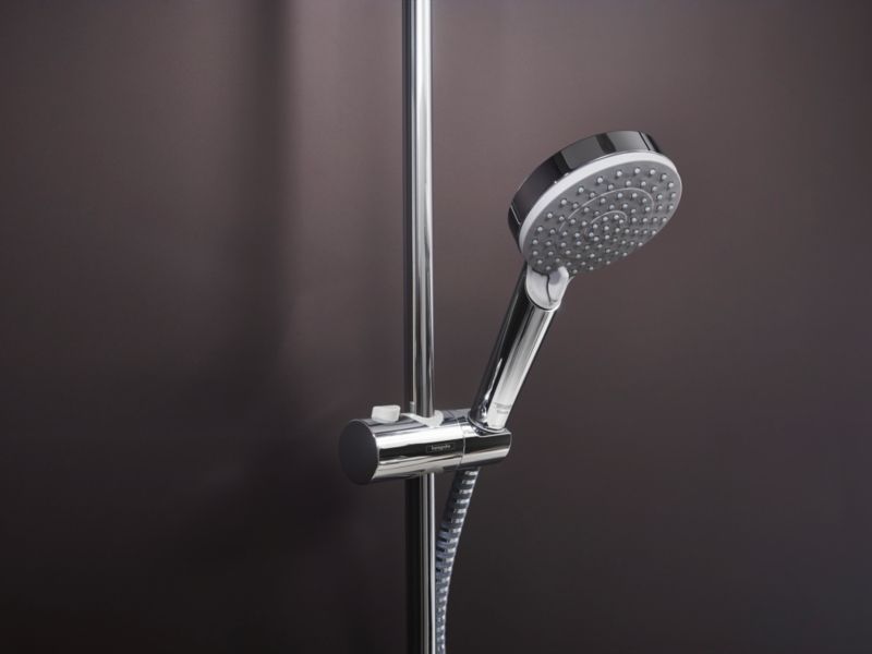 Brusehoved Blend Vario 2 Rundt 100 mm Krom 2 Stråletyper