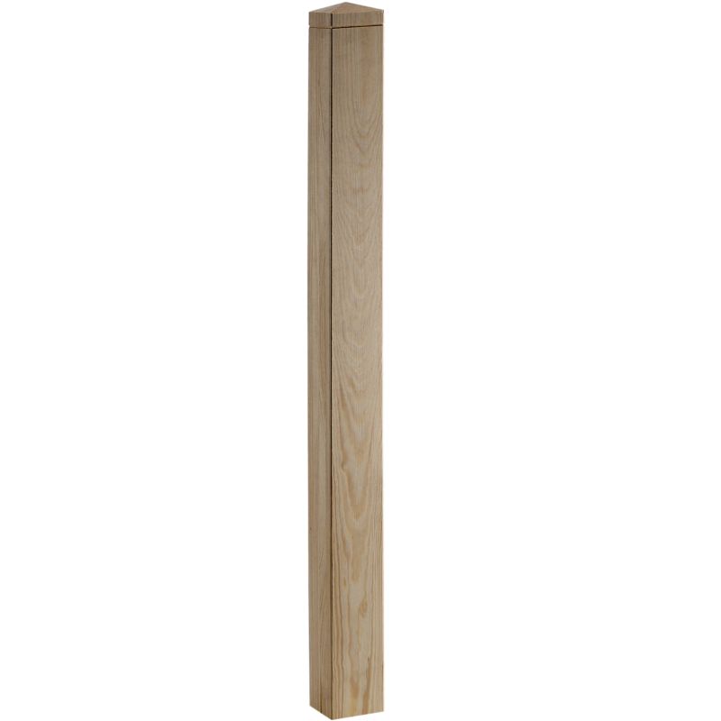 Egetræssøjle Kornik 1150 x 75 x 75 mm mønster nr. 14
