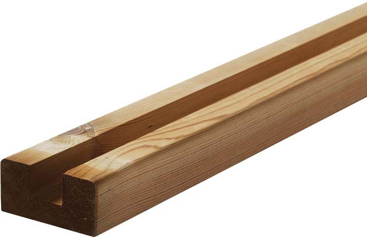 Halvtræsstolpe Blooma Neva/Lemhi 180 cm
