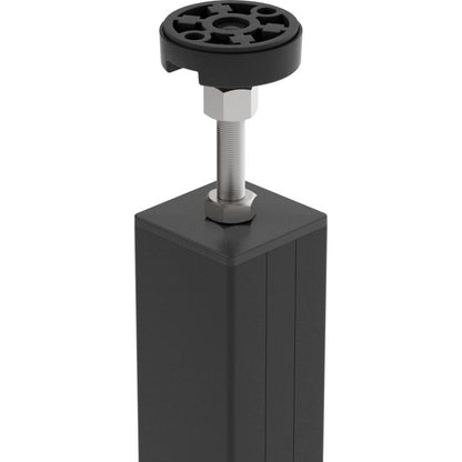 GoodHome Alara stolpe 225 cm mat-sort industrial
