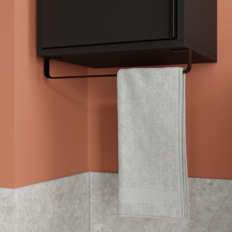 GoodHome Maza badeværelsesskab 115 x 36 x 30 cm mat-sort