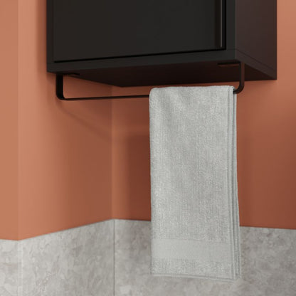 GoodHome Maza badeværelsesskab 115 x 36 x 30 cm mat-sort
