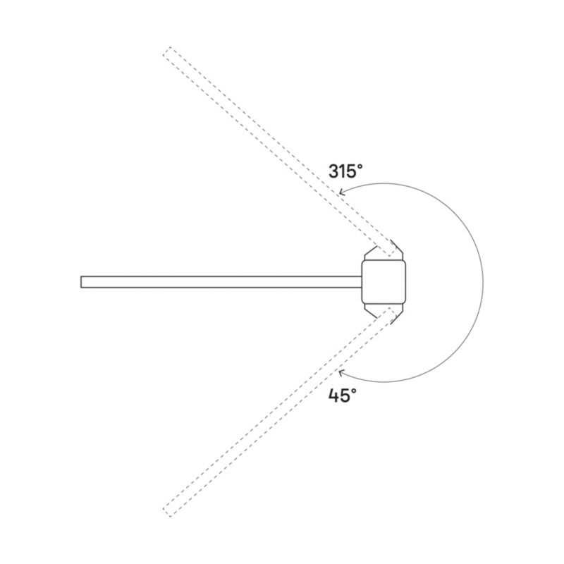 GoodHome Neva hjørnestolpe 7 x 7,5 x 4,38 cm