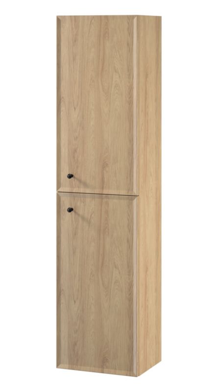 Badeværelsesskab Mille 40x30x160 cm Eg