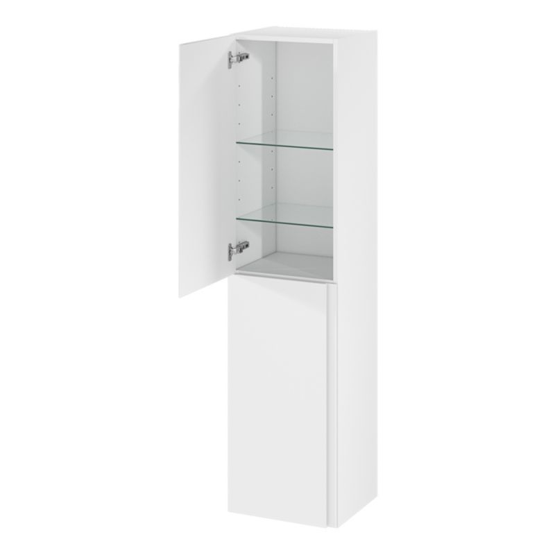 GoodHoome Levana badeværelsesskab 40 x 36 x 160 cm hvid