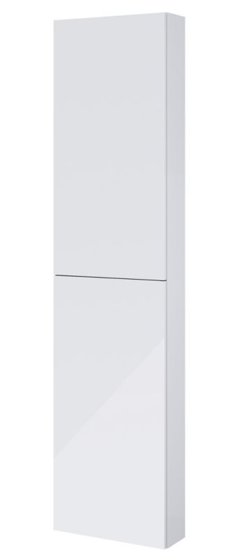 Badeværelsesskab Style 41,6 x 14,6 x 170 cm Hvid Højglans | 8445662022038