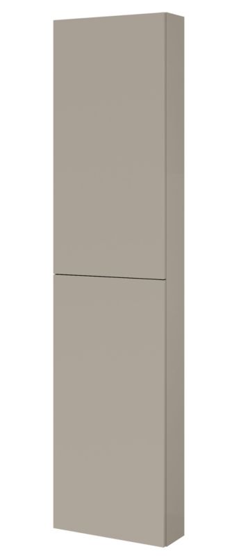Badeværelsesskab Style 41,6x170x14,6 cm Fume Mat