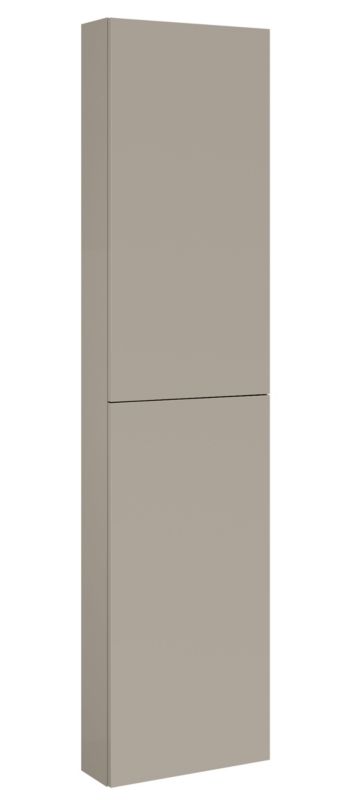 Badeværelsesskab Style 41,6x170x14,6 cm Fume Mat