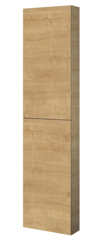 Badeværelsesskab Roca Style 41,6 x 170 x 14,6 cm lys eg