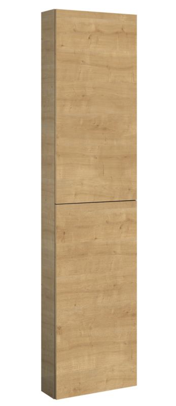 Badeværelsesskab Roca Style 41,6 x 170 x 14,6 cm lys eg