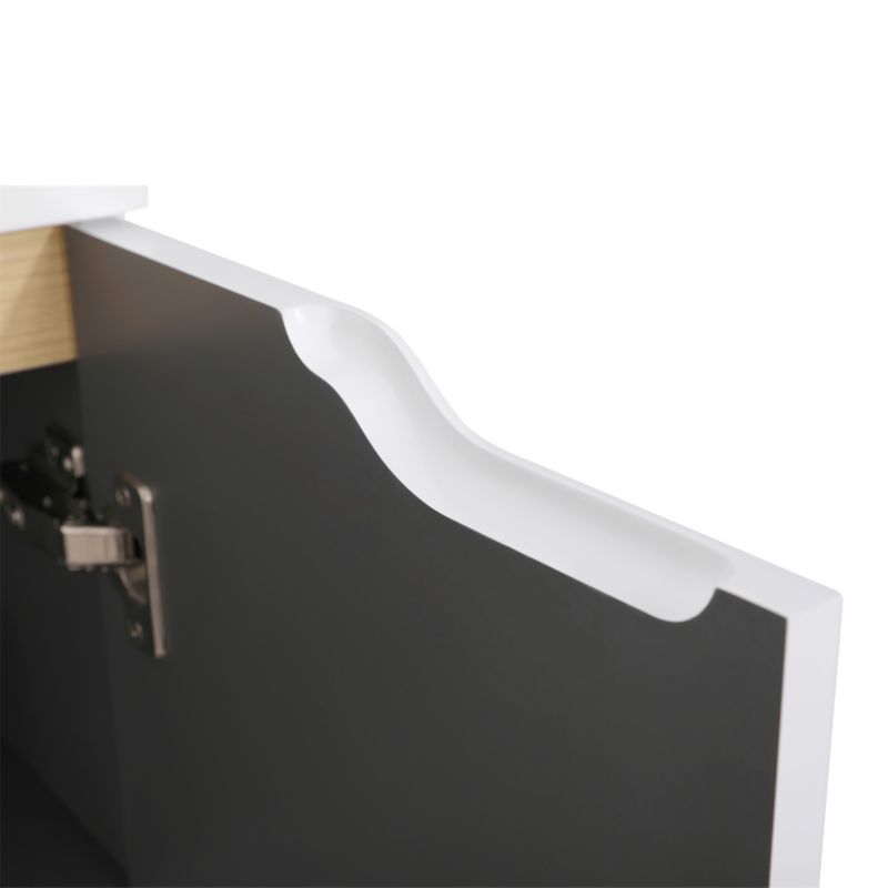 Badeværelsesskab Tolima 30x30x120 cm Hvid | 5063022736192