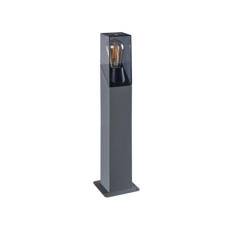 Søjle Laven 1xE27 IP44 50 cm Grå