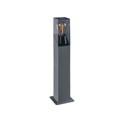 Søjle Laven 1xE27 IP44 50 cm Grå