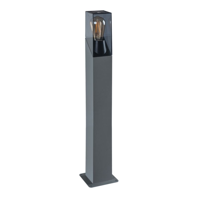 Søjle Laven 1xE27 IP44 80 cm Grå