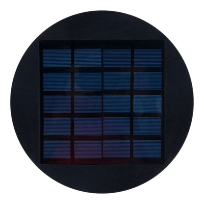Sollampestolpe Rugbrod 400 lm Sort med PIR-sensor
