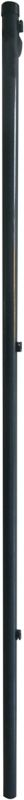 Rund stolpe 3,8 x 175 cm antracit