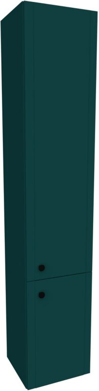 Højskab 30 cm Grøn Mat H 150 cm | 5908271112154