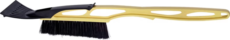 Snekost med Isskraber 54 cm Sort