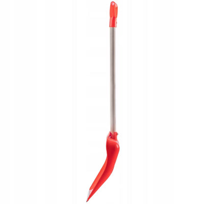 Sneskovl 130 cm med Træskaft Orange