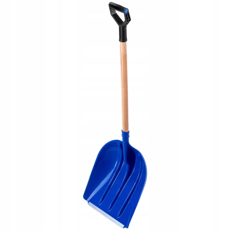 Sneskovl 130 cm med D-Håndtag Plastik