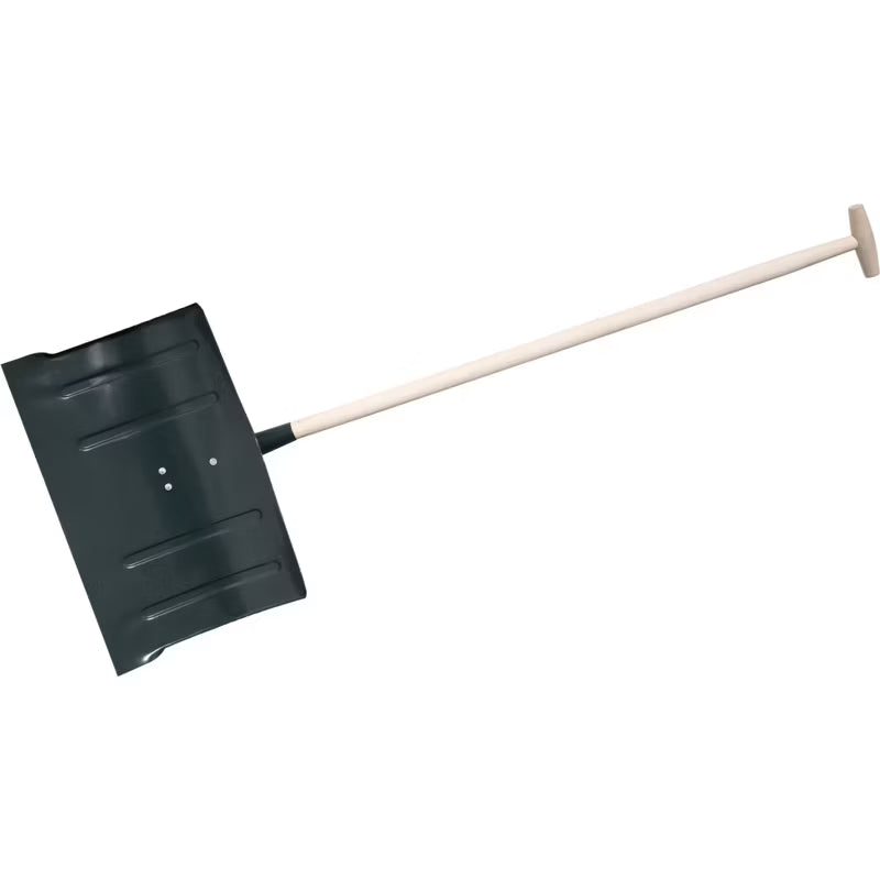 Sneskovl 48x31 cm Sort Stål