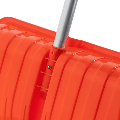 Sneskovl 50x138 cm Orange Aluminium