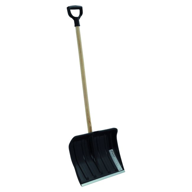 Sneskovl Alpinus Eco ILT55 41x32 cm med Træskaft