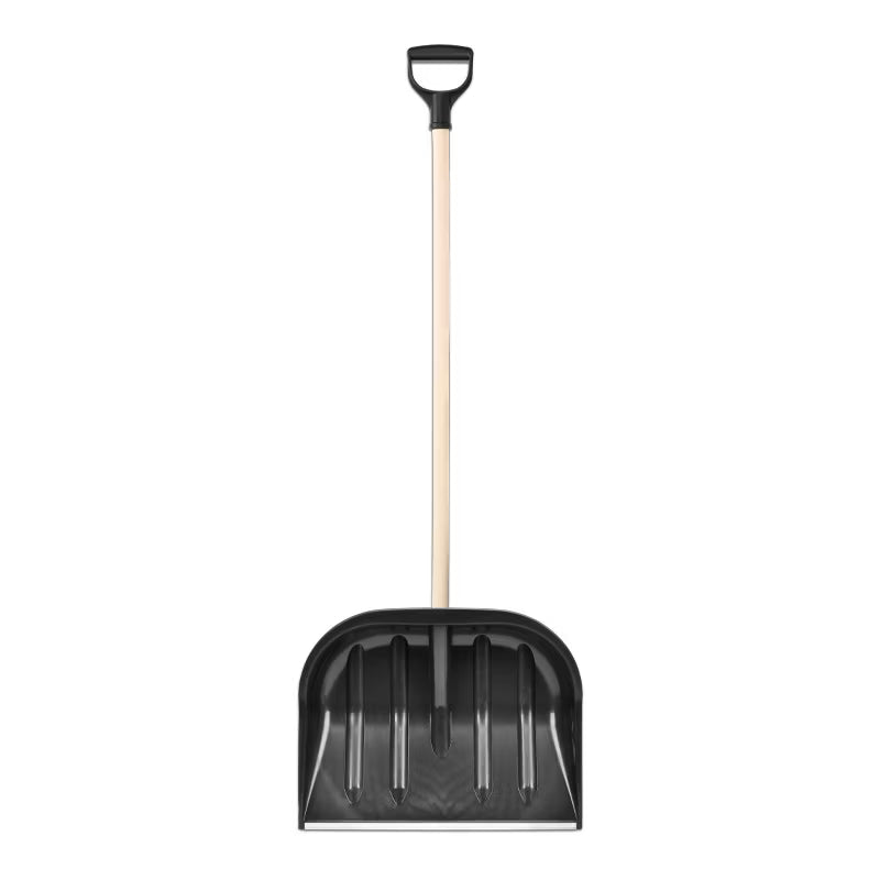 Sneskovl D-1 ECO 47 cm med Træskaft