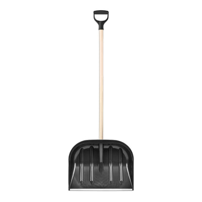 Sneskovl D-1 ECO 47 cm med Træskaft