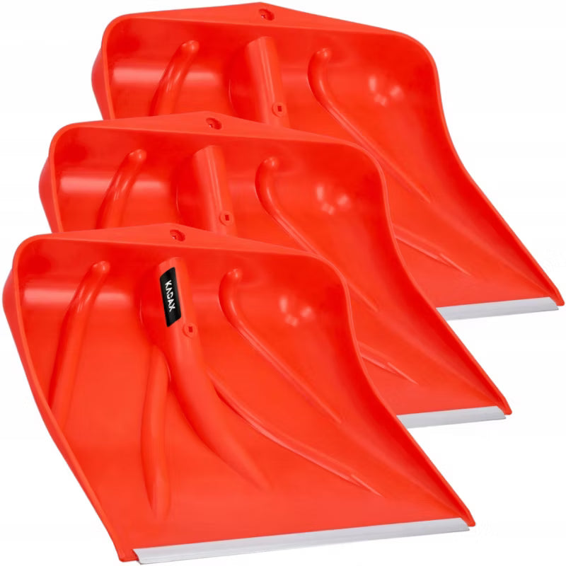 Sneskovl Uden Skaft 46,5x44,5 cm Orange