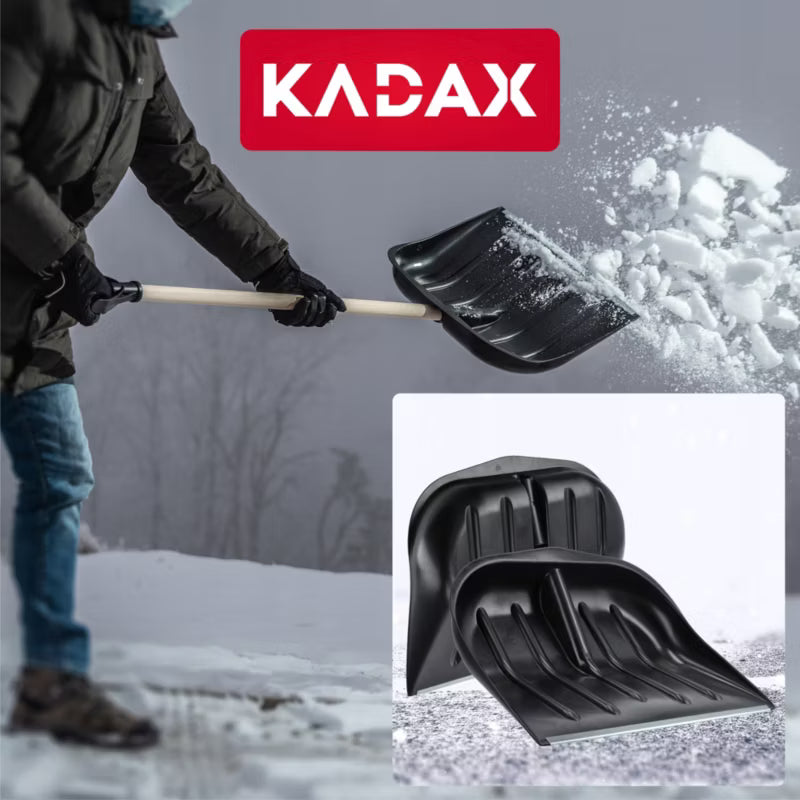 Sneskovl Uden Skaft 46x39,5 cm Sort
