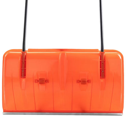 Sneskraber Harbo 80 cm med Hjul Orange