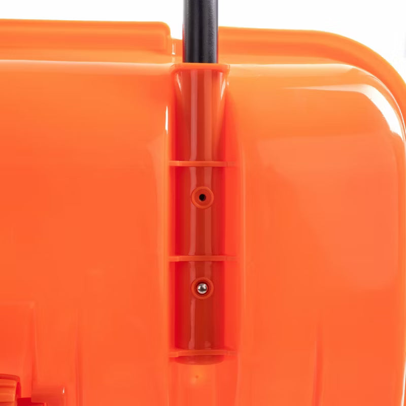 Sneskraber Harbo 80 cm med Hjul Orange