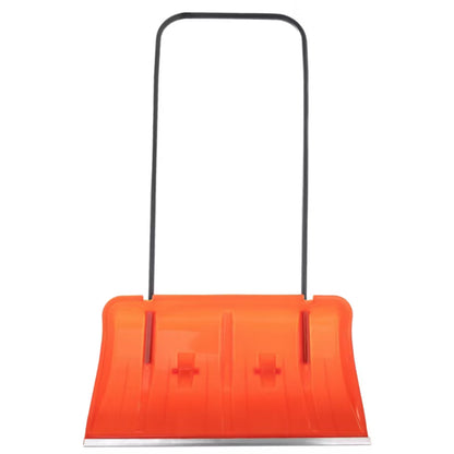 Sneskraber Harbo 80 cm med Hjul Orange