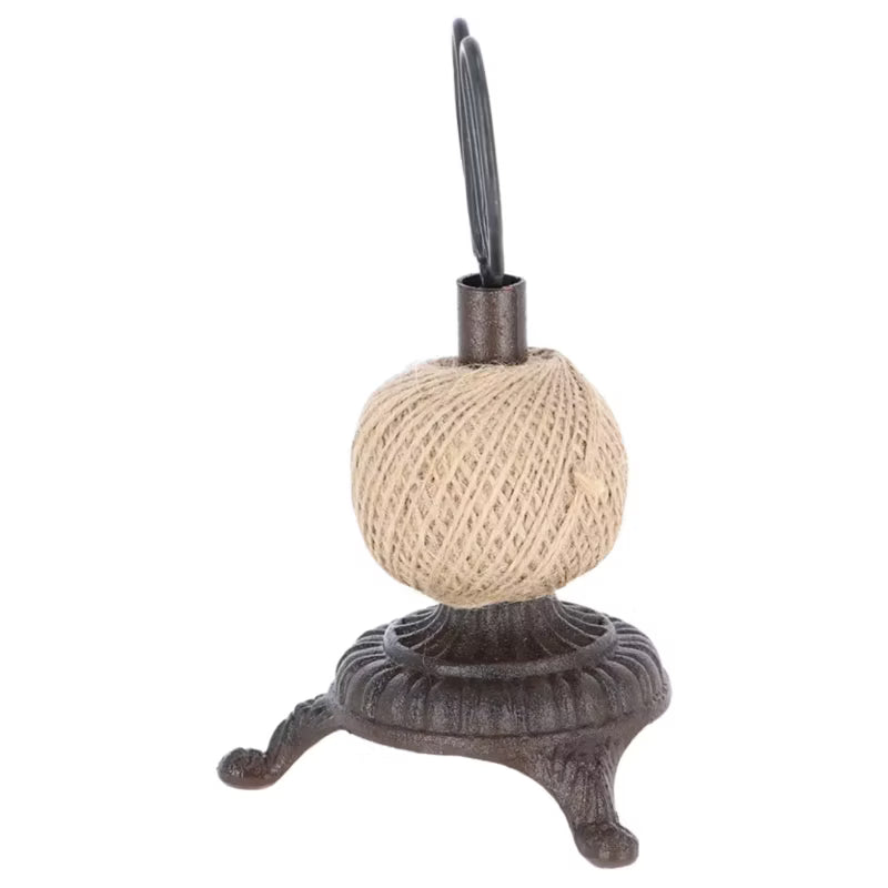 Snorholder Støbejern med Saks 22x14 cm Brun