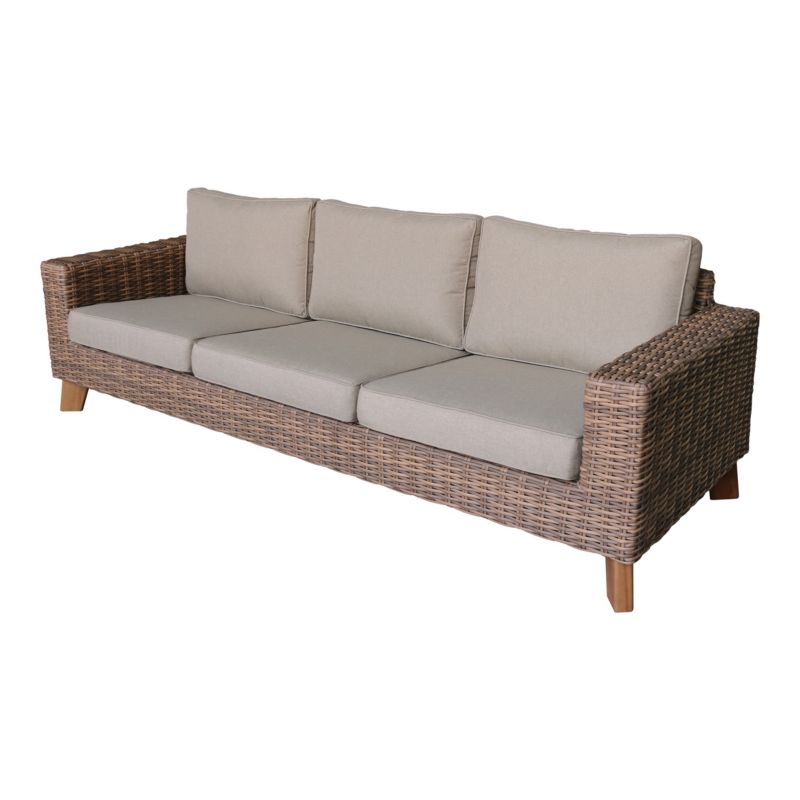 GoodHome Takutea 3-personers sofa