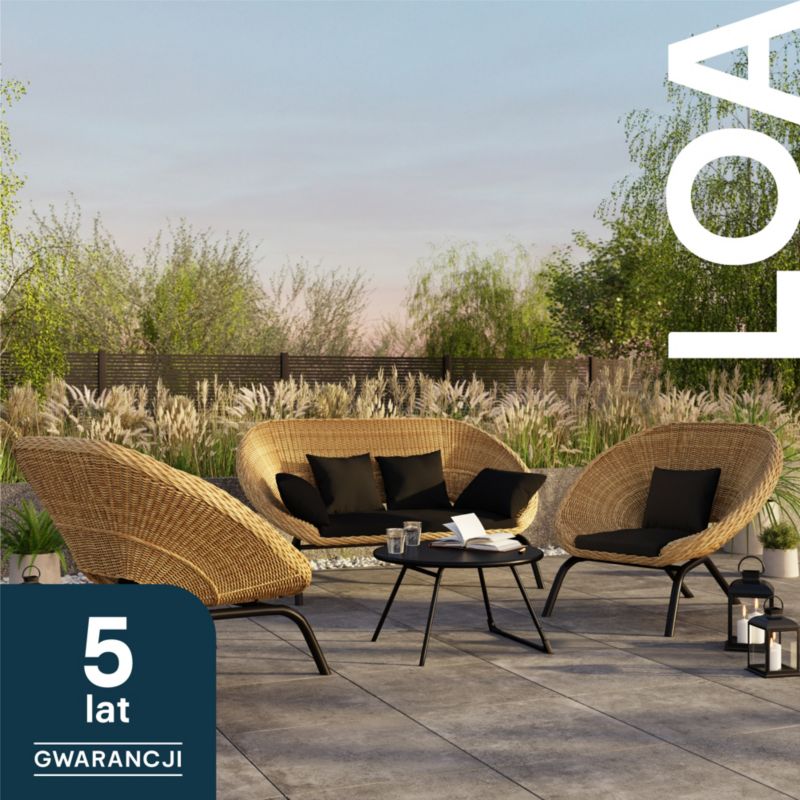 GoodHome Loa 2-personers sofa