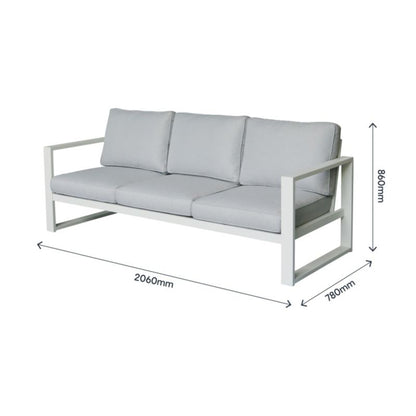 GoodHome Skandili sofa – elegant og funktionel til moderne udendørsrum