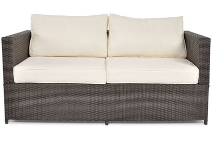 Bettso Malaga to-personers have-sofa i brun, 1 stk.
