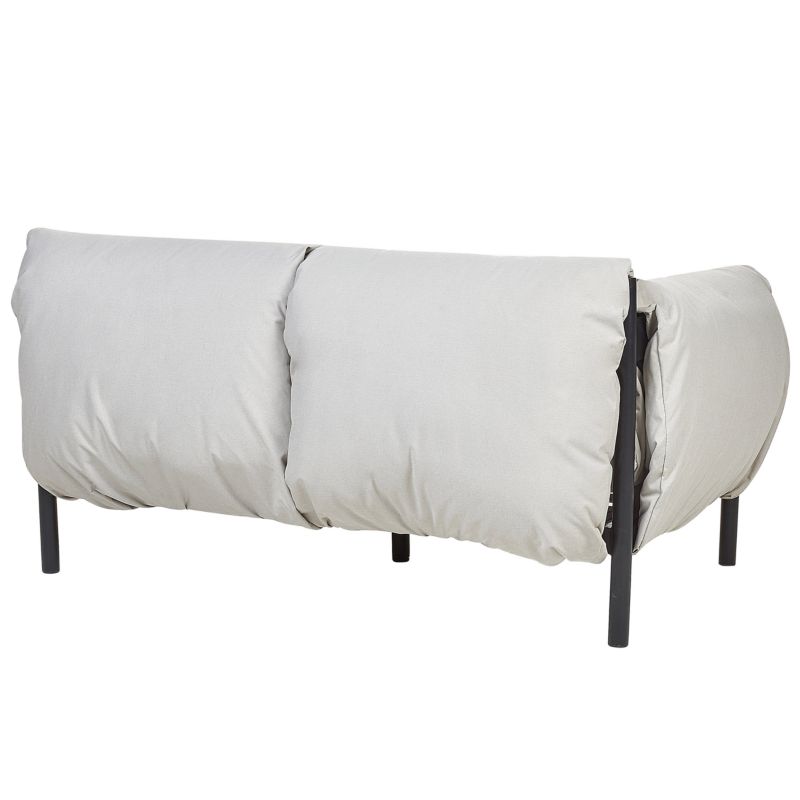 Sofa ogrodowa dla 2 osób Esperia Metal Szary 1 szt.