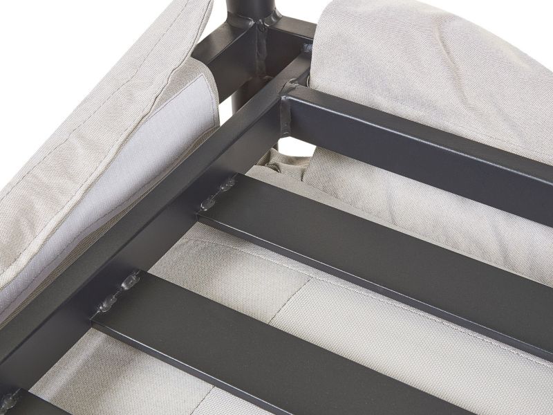 Sofa ogrodowa dla 2 osób Esperia Metal Szary 1 szt.